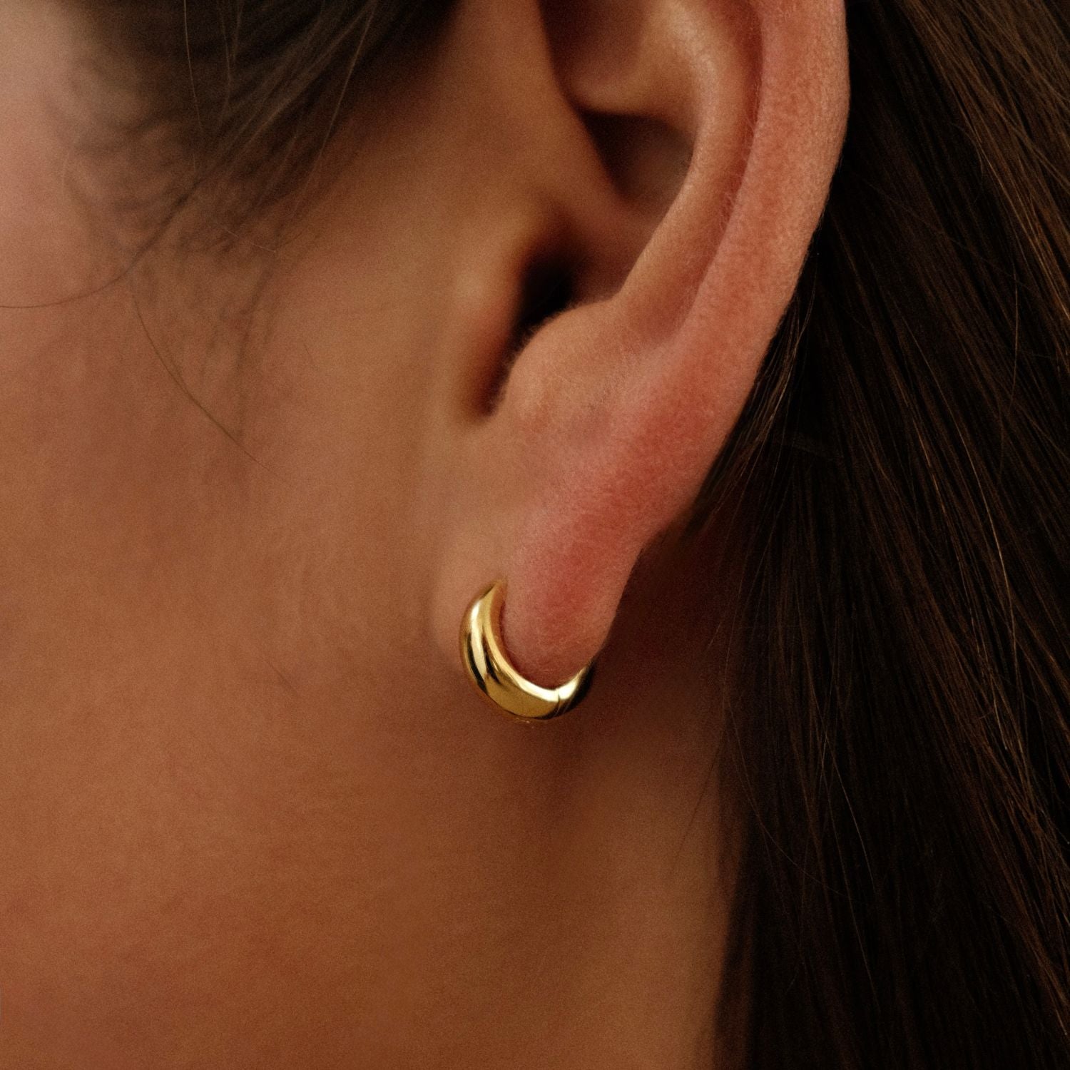 Teardrop Hoops