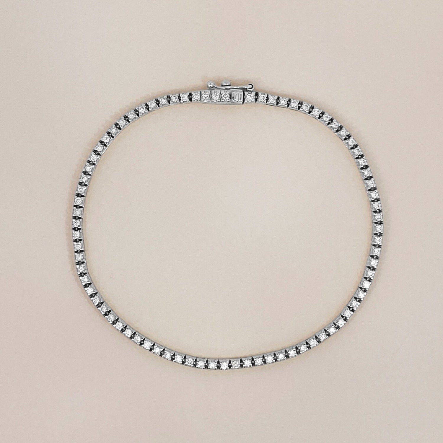 Tennis Bracelet Whitegold