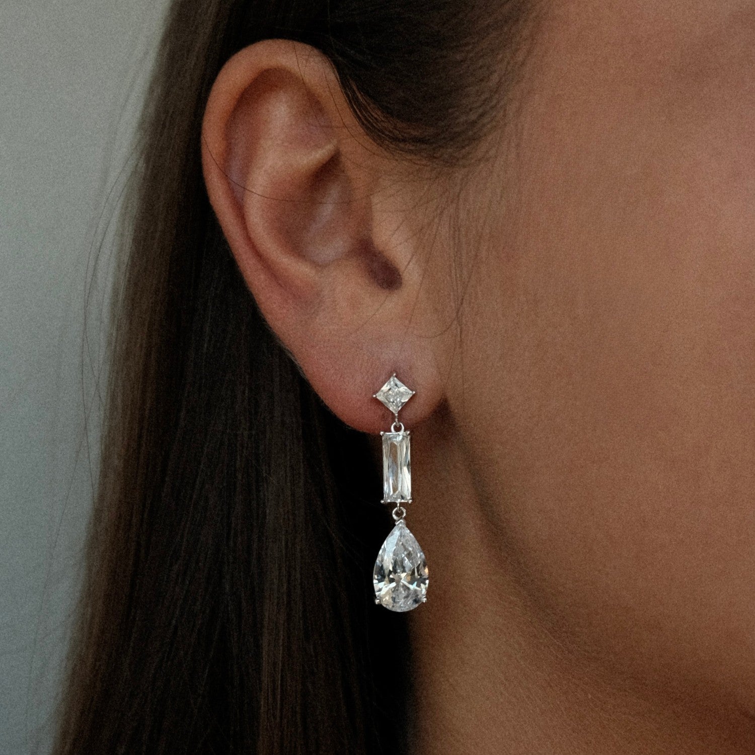 Trilogy Drop Earrings
