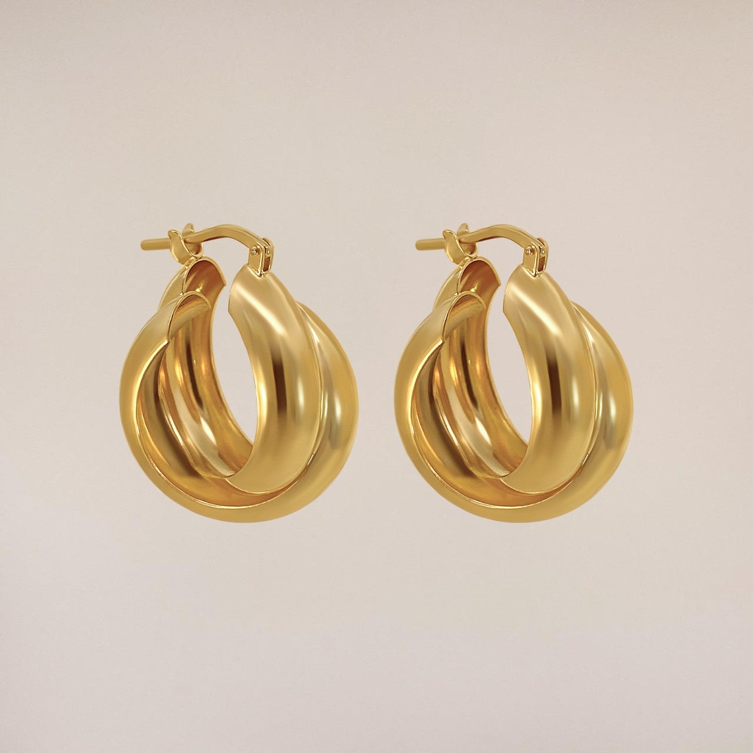 Twist hoops oro jewels