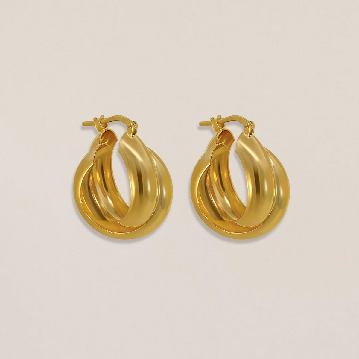 Twist Hoops | Oro Jewels