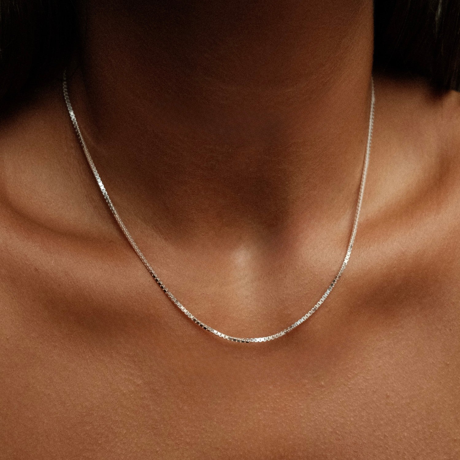 Venetiaanse ketting zilver