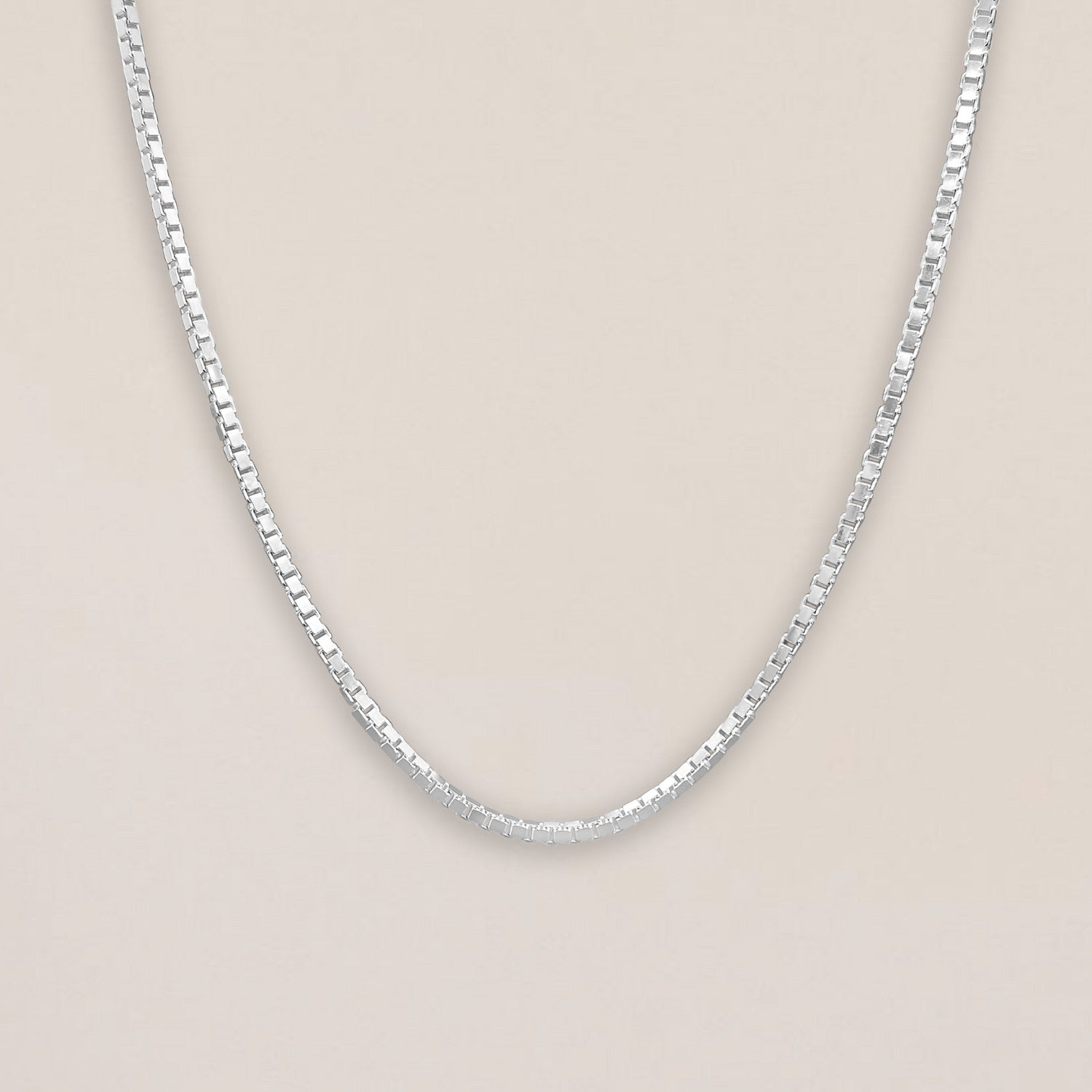 Venetiaanse zilveren ketting