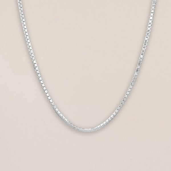 Silver Venetian Necklace | Oro Jewels