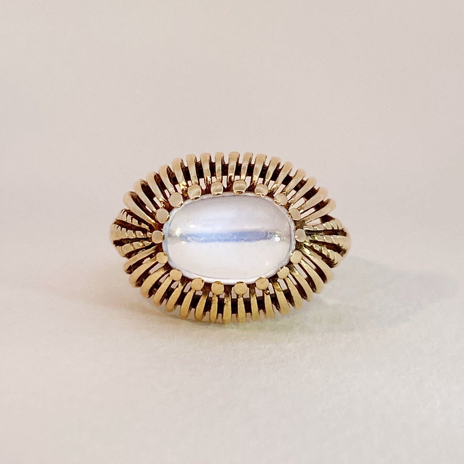 Vintage Moonstone Statement Ring