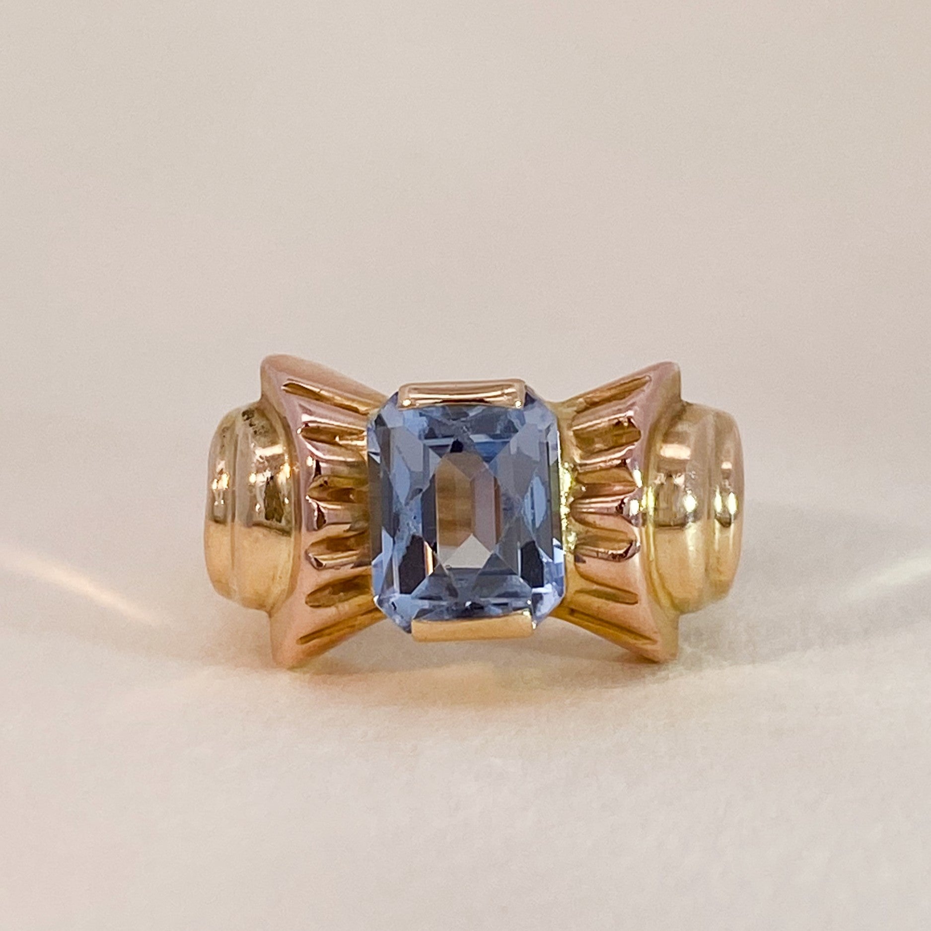 Vintage Statement Ring Spinel