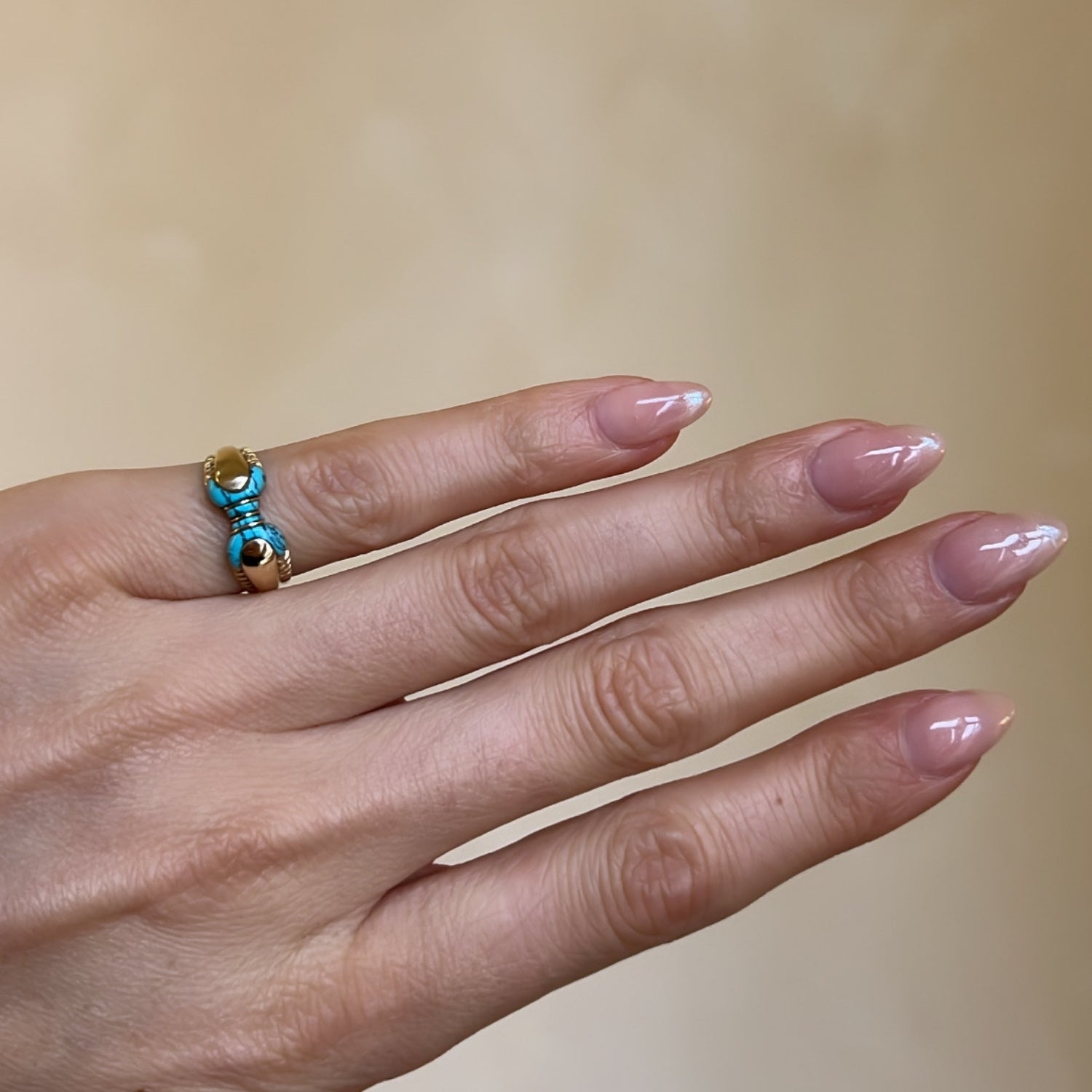 Vintage Turkoois Ring