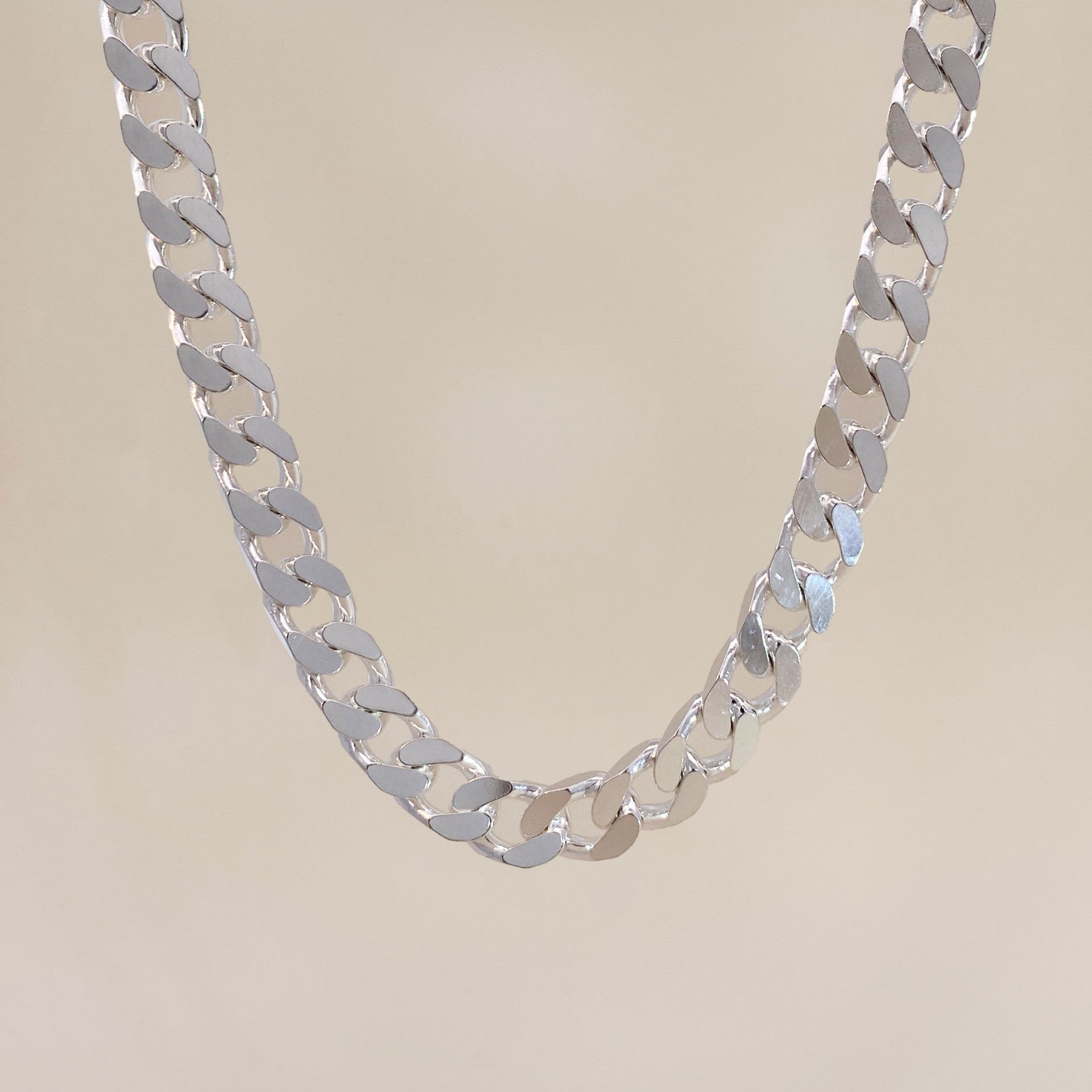 Zilveren Chunky Gourmet Ketting
