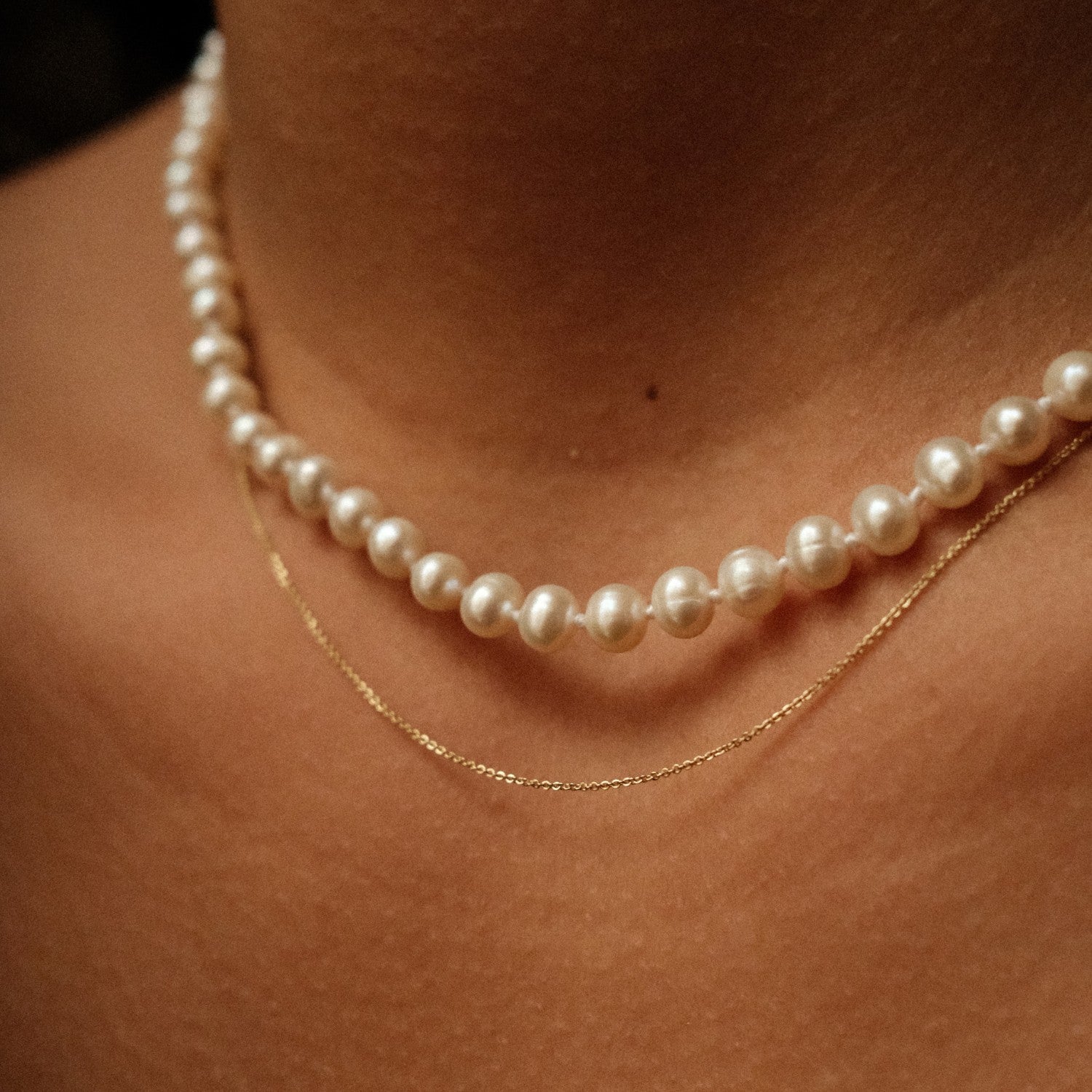 Zoetwater parel ketting