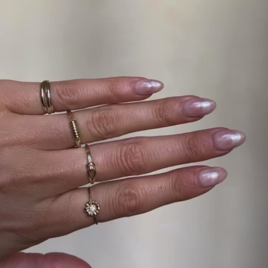 Rope Gold Band