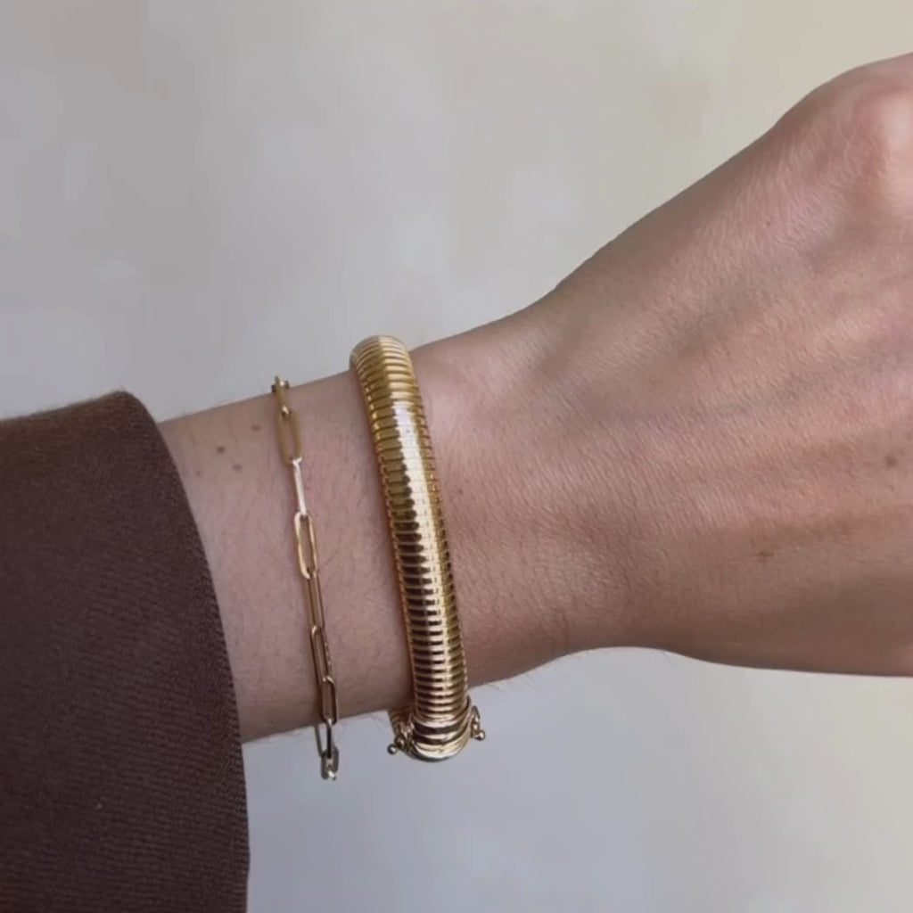 Tubogas Bracelet Bold Goud