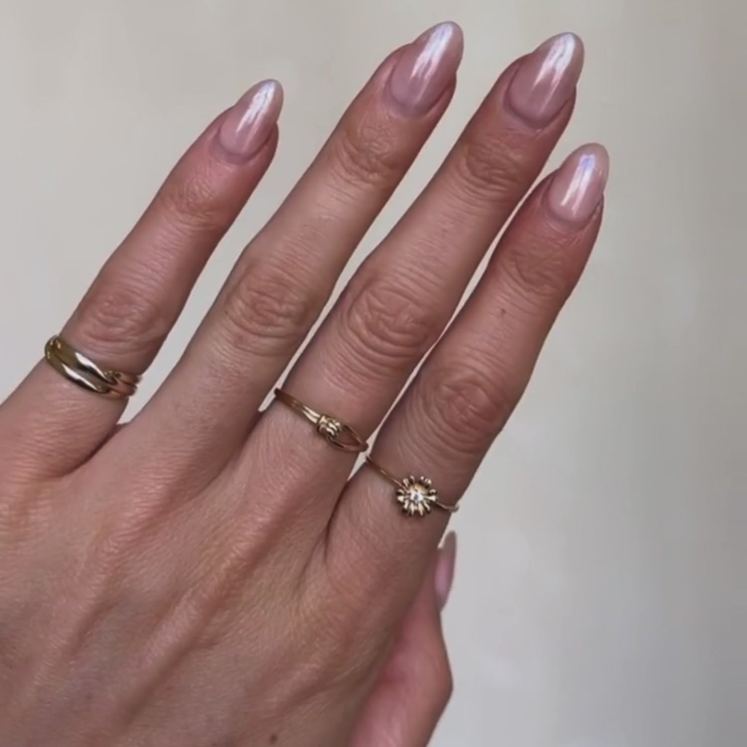 Refined Knot Ring